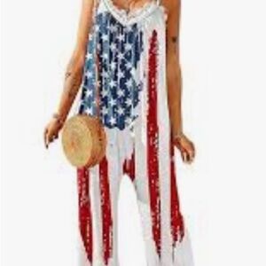 Women's Patriotic Jumpsuit